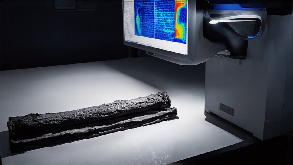 Ancient Greek Scroll Read by AI Without Unrolling