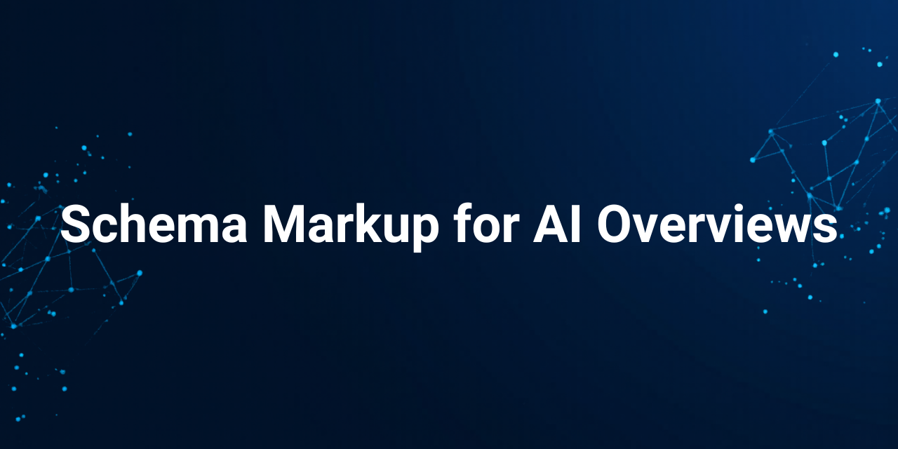Schema Markup for AI Overviews: Which JSON-LD Types Get Cited by ChatGPT and Perplexity